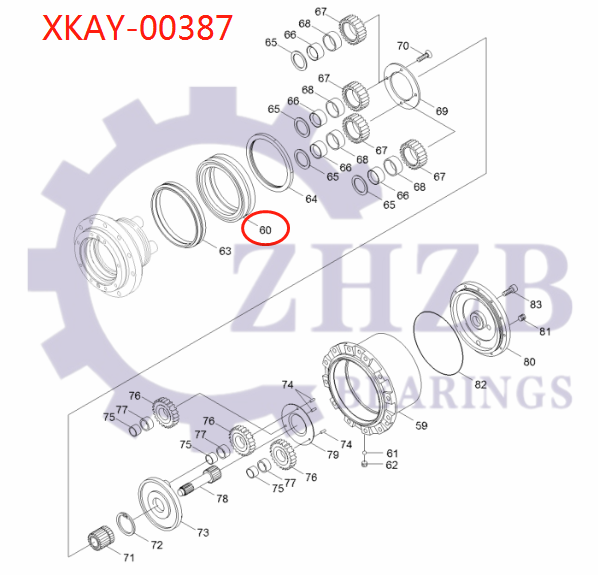 Bearing XKAY-00387