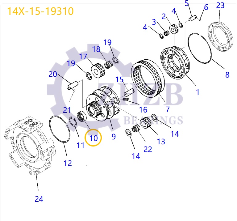 ZHZB 14X-15-19310 14X1519310