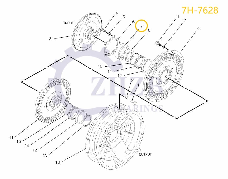 Bulldozer Types 7H7628