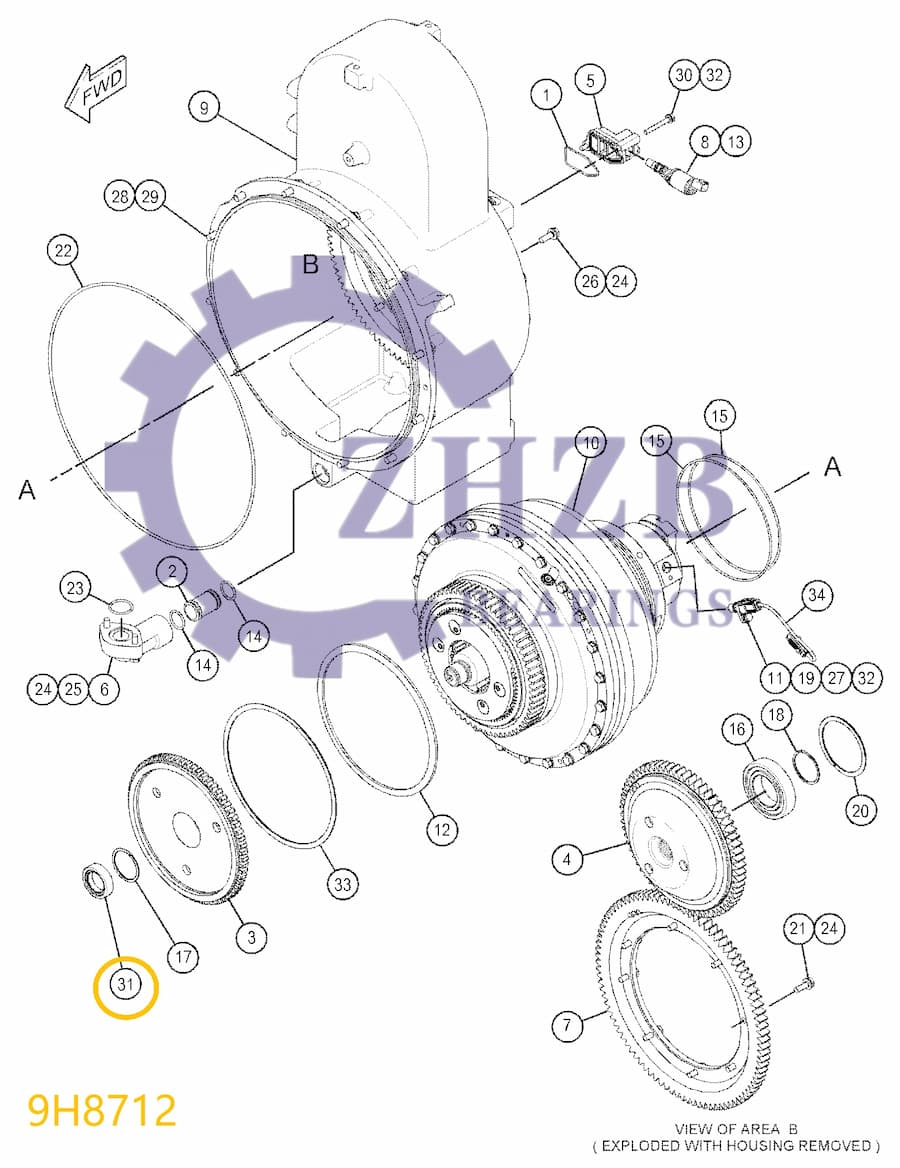 Bearing 9H-8712