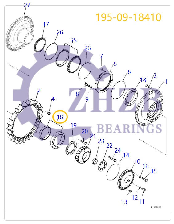 Bearing 195-09-18410