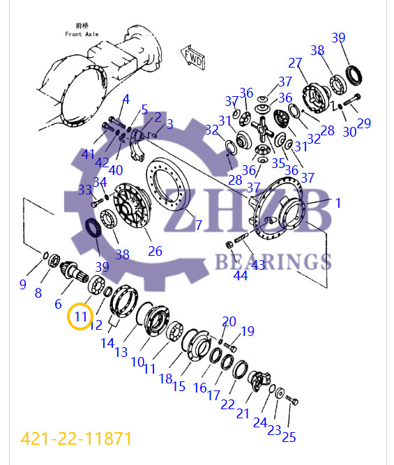 Bearing 421-22-11871