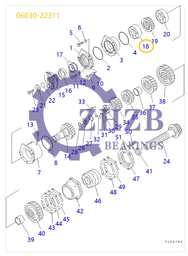 Bearing 06030-22311