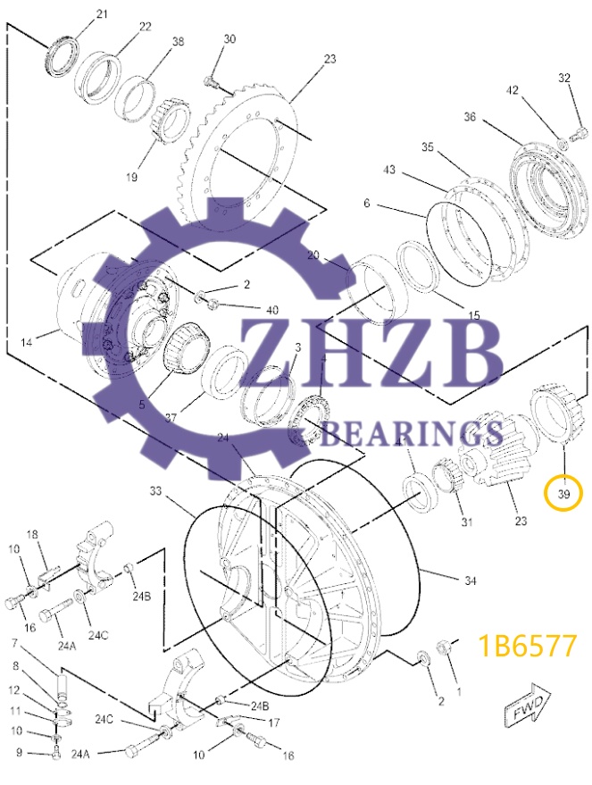 Bearing Manufacture 1B6577 Bearing Manufacture 1B6577