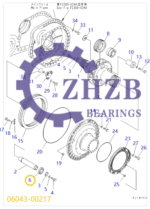Bearing Manufacture 06043‑00217