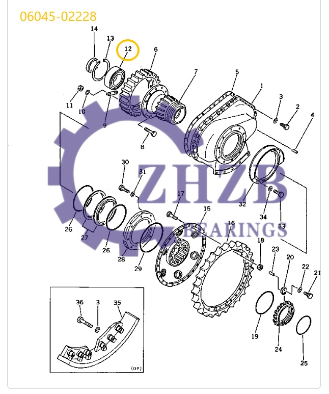 Bearing Manufacture 06045‑02228