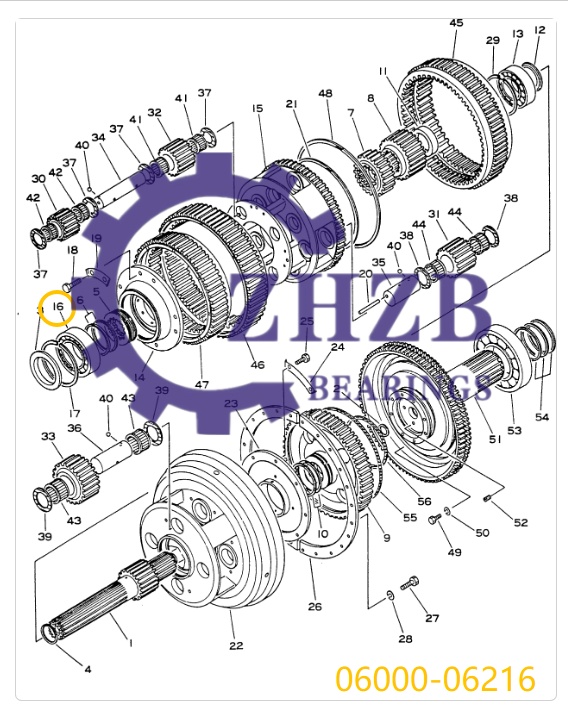 Bearing Manufacture 06000-06216 Bearing Manufacture 06000-06216