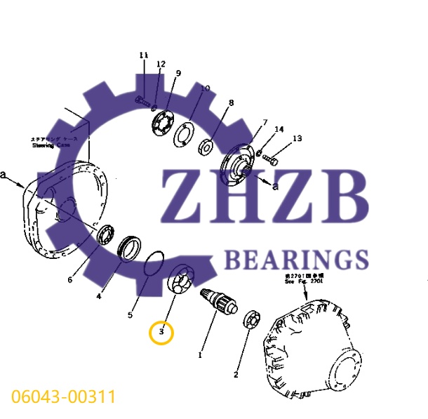 Bearing Manufacture 06043-00311