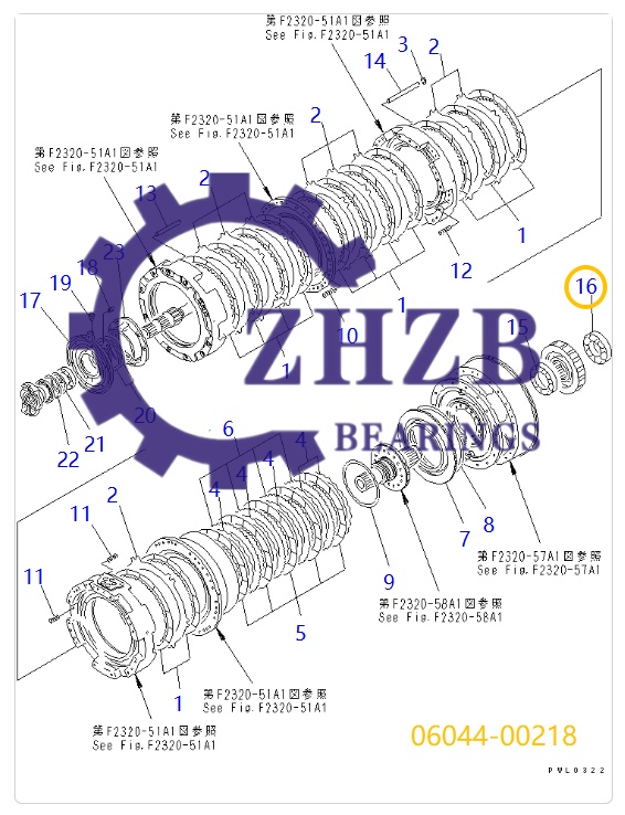 Bearing Manufacture 06044-00218