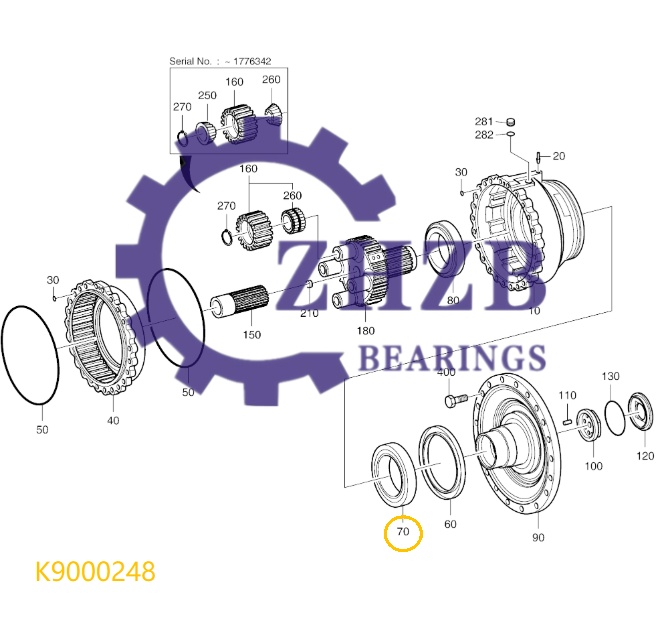 Heavy machinery K9000248