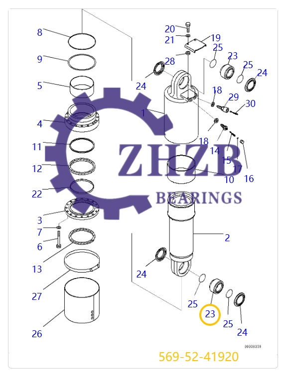 Mining Truck Spare Parts 569-52-41920